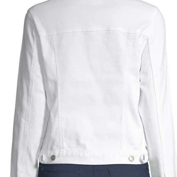 Time and Tru White Jean Jacket - Picture 3 of 5